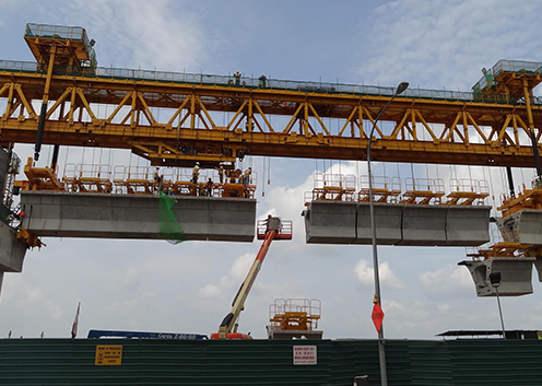 Singapore Bridge Erecting Machine Project